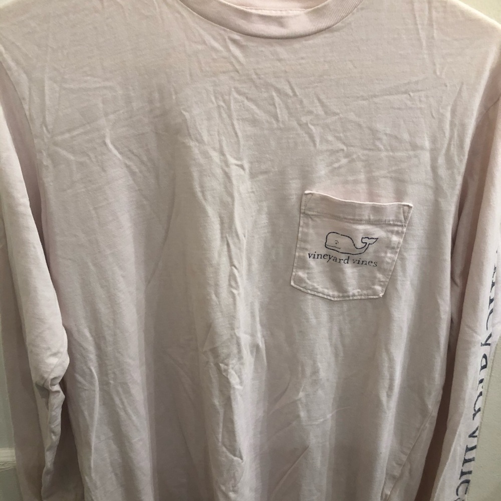 Light Pink Vineyard Vines Long Sleeve